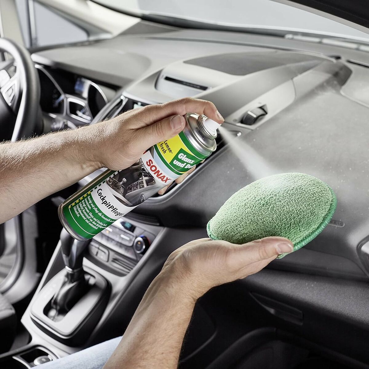Dashboard Cleaner Sonax SX03433000 400 ml Lemon-3