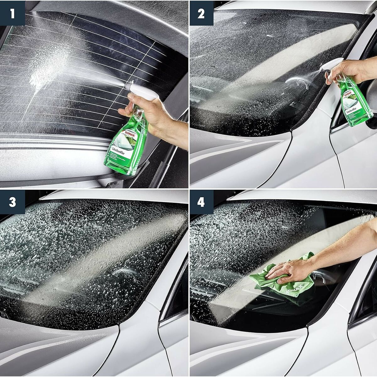 Glass Cleaner with Atomiser Sonax SX03382410 500 ml-3